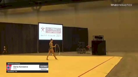 Daria Karaseva - Women's Group, ATHL - 2021 USA Gymnastics Championships