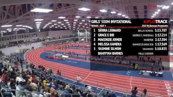 WATCH: Charokee Young Runs 1:10 500m