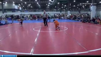 100 lbs Round 3 (6 Team) - Landon Cahill, GREAT NECK WC - GOLD vs Taevin Hughey, BLACKHAWK WC