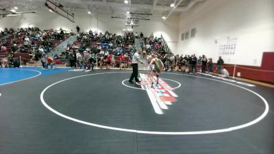 138 lbs Champ. Round 2 - Liam O`Connor, Pinedale vs Preston Hedlund, Thunder Basin High School