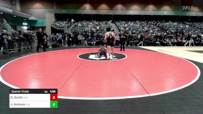 144 lbs Quarterfinal - Gavin Smith, Chico vs Joseph Antonio, St John Bosco