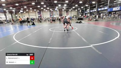 132 lbs Consi Of 64 #2 - Lane Kenamond, PA vs Matthew Walsh, NC