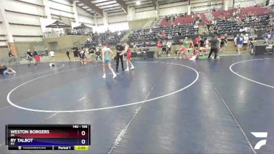 106 lbs Champ. Round 2 - Weston Borgers, OH vs Ry Talbot, NV