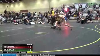138 lbs Round 4 (8 Team) - PAUL ISHWKA, Elite Athletic Club DZ vs Zack Taylor, Michigan Bulldogs