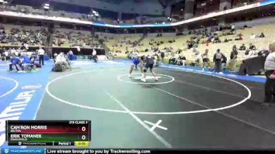 215 Class 3 lbs Cons. Round 1 - Cam`Ron Morris, Belton vs Erik Tomanek, Marshfield