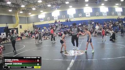 80 lbs Cons. Round 1 - Ryder Stiffel, No Worries vs Parker Osborne, C2X