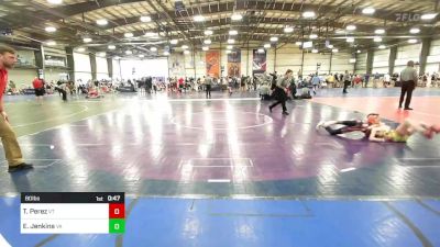 80 lbs Consi Of 16 #2 - Tony Perez, VT vs Easton Jenkins, VA