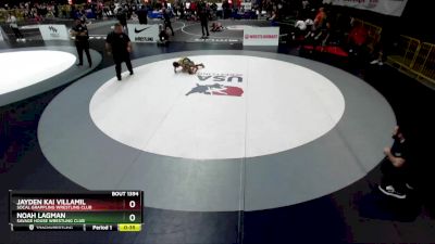 63 lbs Quarterfinal - Noah Lagman, Savage House Wrestling Club vs Jayden Kai Villamil, Socal Grappling Wrestling Club