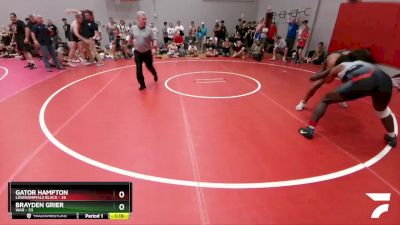 205 lbs Round 1 (6 Team) - Brayden Grier, WAR vs Gator Hampton, Louisianimals Black