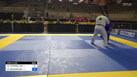 MICHAEL THOMAS LEE vs MENDBAYAR BAASANJAV 2024 Pan Jiu Jitsu IBJJF Championship