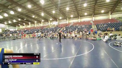 120 lbs Round 2 (6 Team) - Jonas Stock, Oregon vs Jed Davis, Alaska