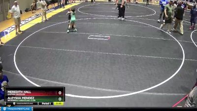 58 lbs Round 2 - Meredith Hall, Gaston Grizzlies vs Aleysha Mendez, Reverence Wrestling Club