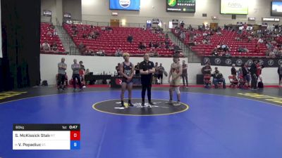 60 kg Rnd Of 32 - Samson McKissick Staley, Pit Crew WC vs Valentine Popadiuc, St. Pius X High School Wrestling