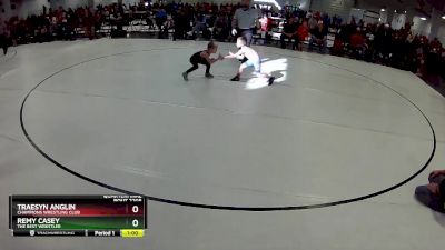 13 lbs Quarterfinal - Traesyn Anglin, Champions Wrestling Club vs Remy Casey, The Best Wrestler