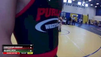 113 lbs Round 6 (8 Team) - Topher Pearson, Westside Wrestling Club vs Christian Stibich, Black & Blue