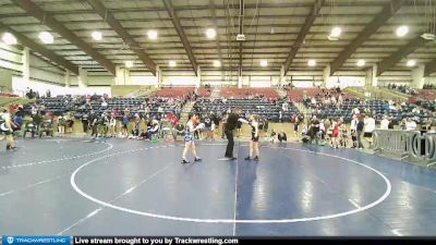 92-101 lbs Round 2 - Sloan Andrews, Sanderson Wrestling Academy vs Leena Sharp, Uintah Girls Wrestling