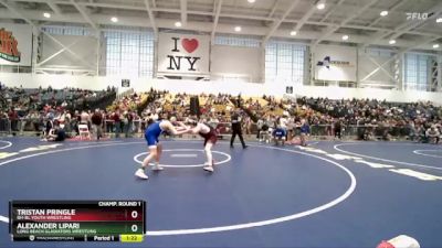 170 lbs Champ. Round 1 - Tristan Pringle, BH-BL Youth Wrestling vs Alexander Lipari, Long Beach Gladiators Wrestling