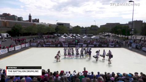 The Battalion Drumline "Salt Lake City UT" at 2022 SoundSport & Drumline Battle Championships