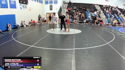 126 lbs Round 3 - Gianni Bottone, Reverence Wrestling Club vs Jose Catalan, Sons Of Thunder Wrestling