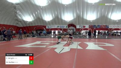 133 lbs Semifinal - Christopher Wright, Rider vs Mario Guillen, Ohio Univ