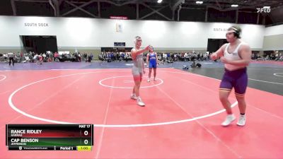 190A Quarterfinal - Rance Ridley, HARRAH vs Cap Benson, Jefferson