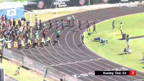 Youth Boys' 100m, Prelims 3 - Age 15-16