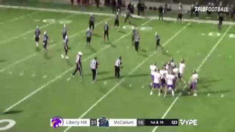 Replay: Liberty Hill vs McCallum - 2021 Liberty Hill vs McCallum (Away Audio) | Oct 8 @ 9 PM