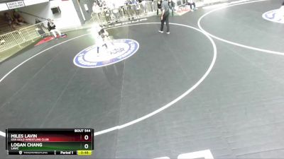 59 lbs Cons. Round 3 - Miles Lavin, USA Gold Wrestling Club vs Logan Chang, LAWC