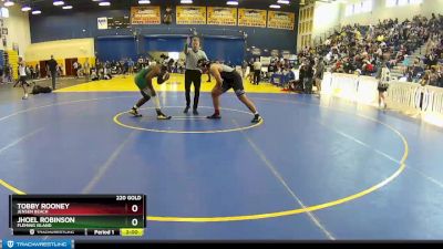 220 Gold Round 2 - Jhoel Robinson, Fleming Island vs Tobby Rooney, Jensen Beach