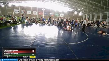 74 lbs Round 3 (4 Team) - Riggin Osborne, Team Wyoming vs Jaxson Aguilar, Team Oregon