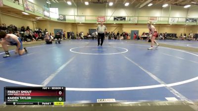 155 lbs Round 2 - Findley Smout, Wave Wrestling Club vs Kaiden Taylor, Hollister