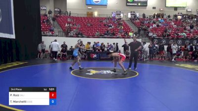 52 kg 3rd Place - Paul Ruiz, California vs Tommy Marchetti, Edge Wrestling