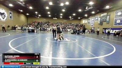 143 lbs Cons. Round 3 - Autumn Joven, East Bakersfield vs Alessandra Alvarado, Highland