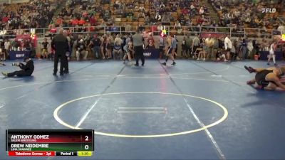 177 lbs Quarterfinal - Anthony Gomez, Salem Wrestling vs Drew Neidemire, Lima Shawnee