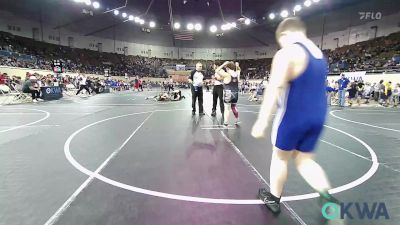 Quarterfinal - Hayden Hill, Woodward Youth Wrestling vs James Jones, Hennessey Takedown Club