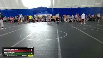 130 lbs Round 5 (8 Team) - Nathan Metcalf, Dayton Bandits vs Josh Duncan, Phoenix WC