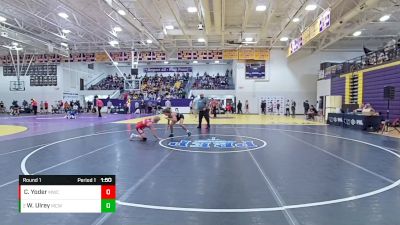 114C Round 1 - Wyatt Ulrey, Maurer & Coughlin Wrestling Club vs Crosby Yoder, MWC Wrestling Academy