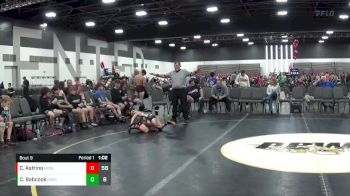 55 lbs 2nd Wrestleback (8 Team) - Calvin Babcock, Illinois Menace vs Cruz Astrino, M2 Blue (NJ)