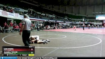 138 lbs Semis (4 Team) - Russell Taylor, Western Branch vs Cam Myers, Mills Godwin