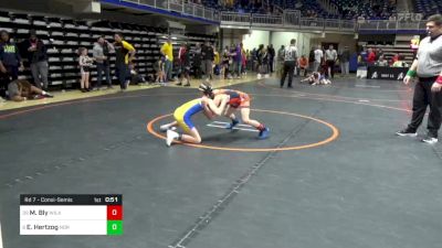 70 lbs Rd 7 - Consi-semis - Matthew Bly, Wilkes Barre vs Easton Hertzog, Norwin