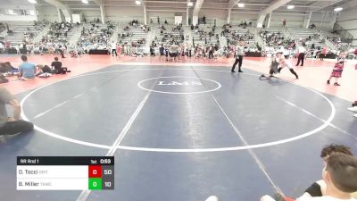 150 lbs Rr Rnd 1 - Dominic Tocci, Grit Mat Club Blue vs Bryce Miller, TNWC Sneak Attack