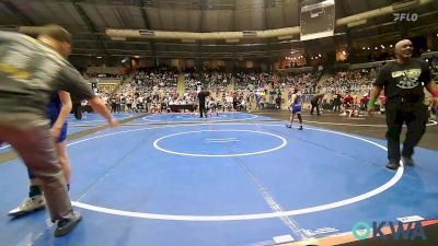 76 lbs Round Of 32 - Talan Byers, Deer Creek Wrestling Club vs Elias Allen, Piedmont