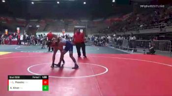 160 lbs Quarterfinal - Luke Peasley, California vs Ammar Khan, California