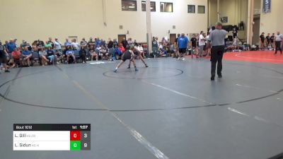 120 lbs Rr Rnd 2 - Louie Gill, HS Camp Reynolds vs Landon Sidun, HS Hutchy Hammers