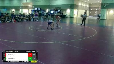 113 lbs Round 4 (6 Team) - Eli Collier, Owen Valley vs Chase Evans, Bubbletown Mat