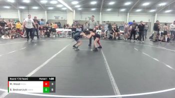 80 lbs Round 7 (10 Team) - Mason Wood, Machine Shed vs Brett Bednarczyk, Hanover Hawkeye