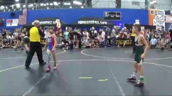 70 lbs Round 1 (6 Team) - Gavin Brent, Steel Valley vs Asher Yeager, Iowa Elite