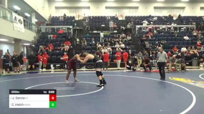 285 lbs Quarterfinal - Jesse Garcia, Mt. San Antonio vs Carson Hatch, Modesto