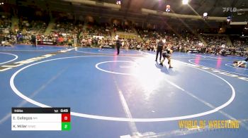 110 lbs Consi Of 8 #1 - Esperanza Gallegos, New Mexico vs Kailee Miller, Seymour Youth Wrestling Club