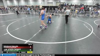 132 lbs Champ. Round 1 - Douglas Phillips, ISI School Of Wrestling vs Luie Acosta-Tackett, Elite Force Wrestling Club